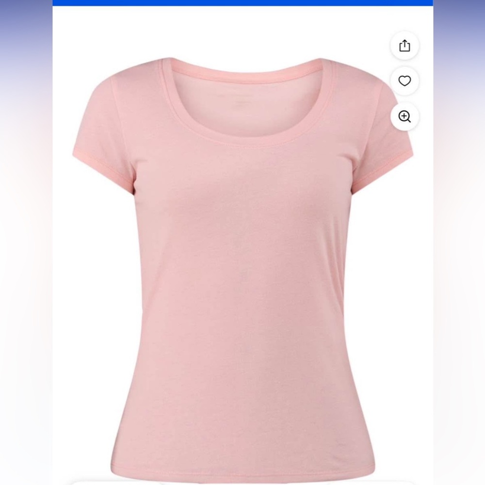 Two No Boundaries Light Pink Short Sleeve Tee